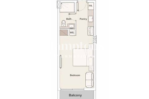 Apartamento en FIVE at Jumeirah Village Circle, Jumeirah Village Circle, Dubai, estudio, 35.30314000 m², № 114672 - foto 6