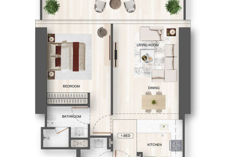 Apartment in Jumeirah Village Triangle, Dubai studio, 122 sq.m. № 92288 - photo 8