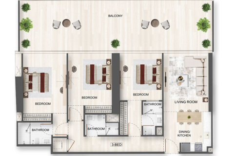 Apartment in Jumeirah Village Triangle, Dubai studio, 122 sq.m. № 92288 - photo 10