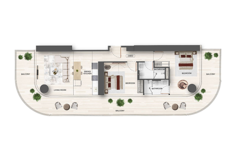 Apartment in Jumeirah Village Triangle, Dubai studio, 122 sq.m. № 92288 - photo 9