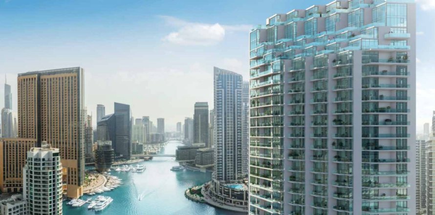 Appartement à Dubai Marina, Dubai, 2 chambres, 122.72 m², № 133422