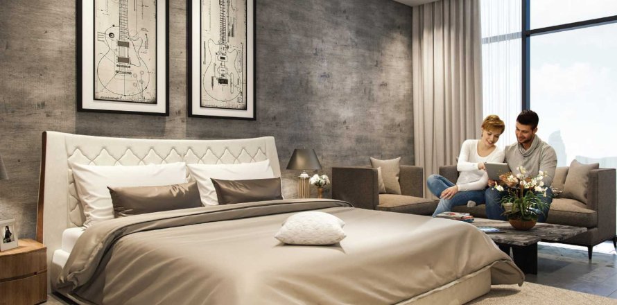 Квартира в AZIZI RIVIERA BEACHFRONT в Sobha Hartland, Meydan, Дубай, 2 спальни, 104.8м², № 30912