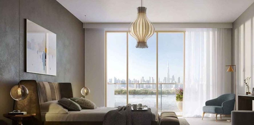 Квартира в AZIZI RIVIERA BEACHFRONT в Sobha Hartland, Meydan, Дубай, 1 спальня, 59.6м², № 30924