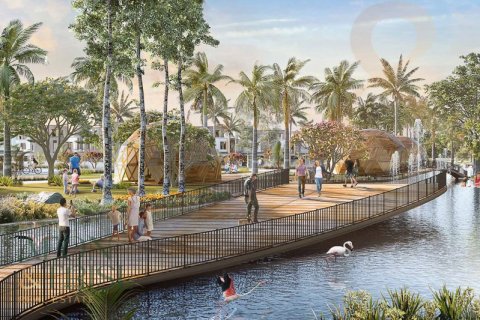 Купить таунхаус в Damac Lagoons, Дубай: 4 спальни, 144м², № 60651 - фото 1