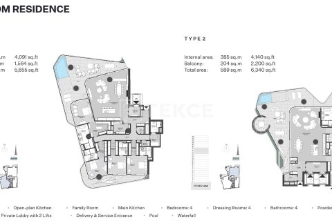 Apartment in Business Bay, Dubai 3 bedrooms, 433 sq.m. № 84537 - photo 29