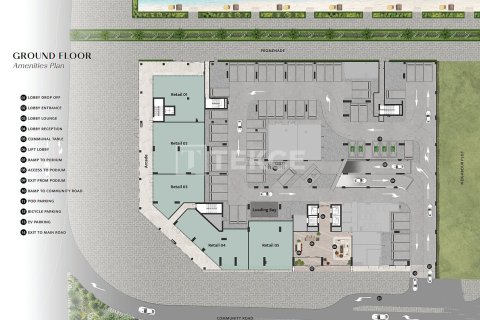 شقة في Meydan, دبي 2 غرف نوم, 110 م² رقم 124828 - صورة 15