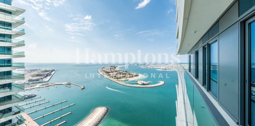 Квартира в Dubai Harbour, Дубай, 1 спальня, 66.1469м², № 124829