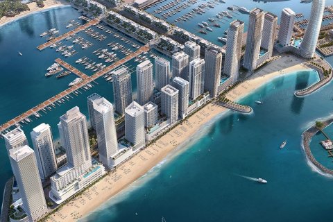 شقة في AL HABTOOR TOWER في EMAAR Beachfront, نخلة جميرا, دبي 1غرف نوم رقم 114021 - صورة 2