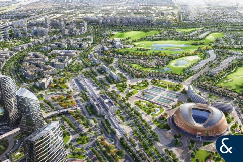 Купить таунхаус в Джумейра Гольф Эстейтс, Дубай: 3 спальни, 319м², № 74794 - фото 3