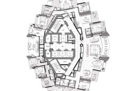 Apartment in Dubai Marina, Dubai studio, 81 sq.m. № 92519 - photo 11