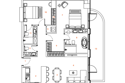 Apartamento en Jumeirah Village Circle, Dubai, estudio, 48 m², № 92516 - foto 12