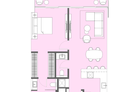 Apartment in Maritime City, Dubai 1 bedroom, 64 sq.m. № 92518 - photo 10