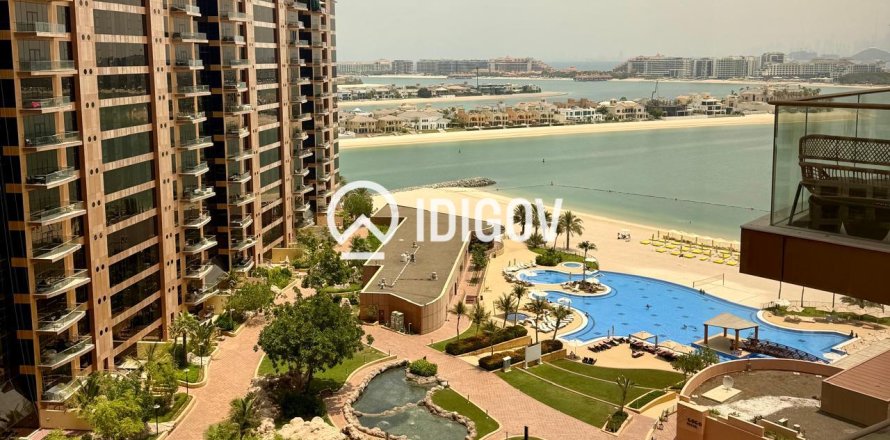 Apartamento en Tiara Residences, Palm Jumeirah, Dubai, 1 dormitorio, 120.4 m², № 121016