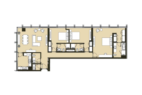 Apartment in Business Bay, Dubai 1 bedroom, 98 sq.m. № 92419 - photo 4