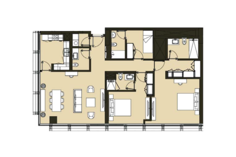 Apartment in Business Bay, Dubai 1 bedroom, 98 sq.m. № 92419 - photo 5