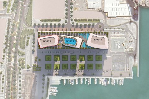 Apartment in Dubai Harbour, Dubai 1 bedroom, 79 sq.m. № 50850 - photo 9