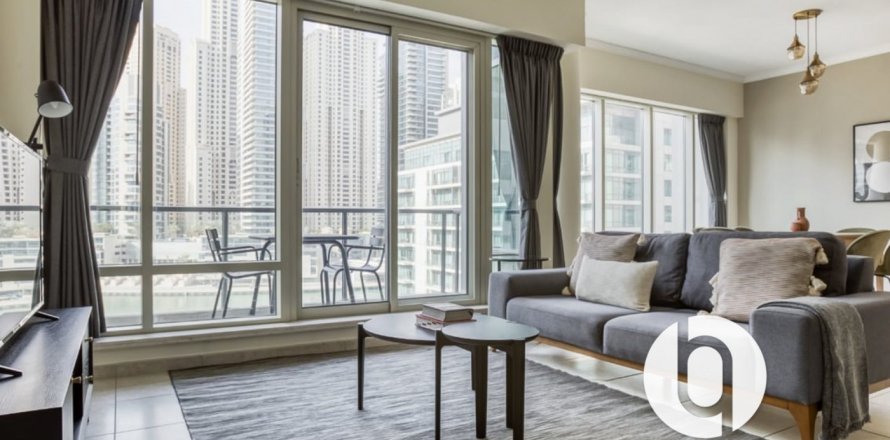 Appartement à Dubai Marina, Dubai, 2 chambres, 129 m², № 137721
