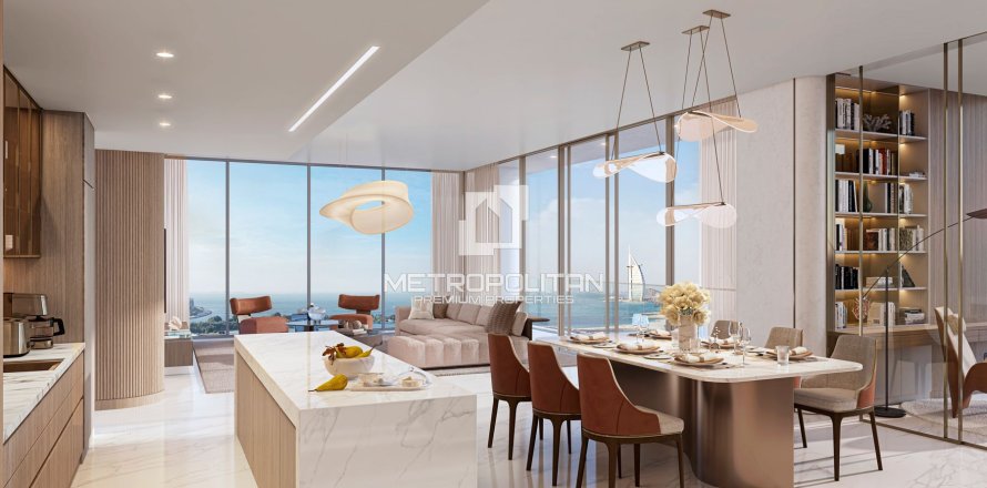 Квартира в Пальме Джумейре, Дубай, 1 спальня, 103м², № 74079