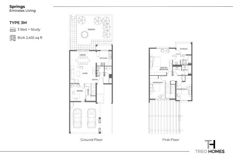 Villa à The Springs, Dubai, 3 chambres, 228.08 m², № 120246 - photo 21