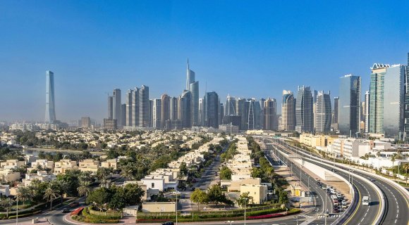 ارتفعت أسعار المساكن في المناطق الراقية بدبي منذ عام 2021 بأكثر من الضعف ونصف
