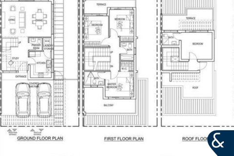 Maison de ville à DAMAC Hills (Akoya by DAMAC), Dubai, 4 chambres, 224 m², № 74966 - photo 11