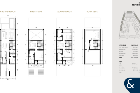 Townhouse in District 7, Mohammed Bin Rashid City, Dubai 4 bedrooms, 507 sq.m. № 74933 - photo 11