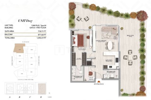Apartment in Mohammed Bin Rashid City, Dubai 2 bedrooms, 140 sq.m. № 139437 - photo 29
