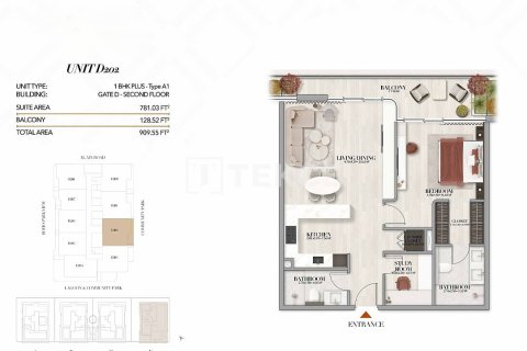 Apartment in Mohammed Bin Rashid City, Dubai 1 bedroom, 73 sq.m. № 139436 - photo 30