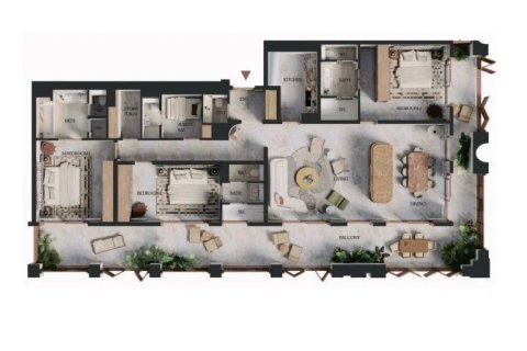 Apartment in Business Bay, Dubai 1 bedroom, 82 sq.m. № 103456 - photo 3