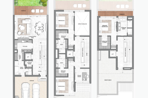 Adosado en Mohammed Bin Rashid City, Dubai, 3 dormitorios, 188 m², № 92694 - foto 10