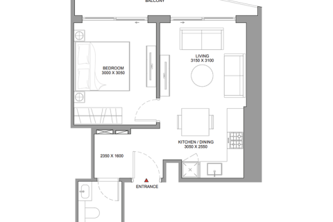 Appartement à Discovery Gardens, Dubai, 1 chambre, 53 m², № 92691 - photo 5