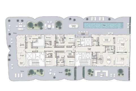 Penthouse à Palm Jumeirah, Dubai, 2 chambres, 153 m², № 92693 - photo 11