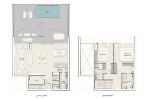 Penthouse à Palm Jumeirah, Dubai, 2 chambres, 153 m², № 92693 - photo 8