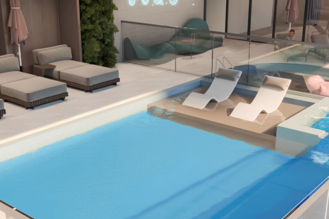 Купить квартиру в Дубае: студию, 74м², № 17721 - фото 1