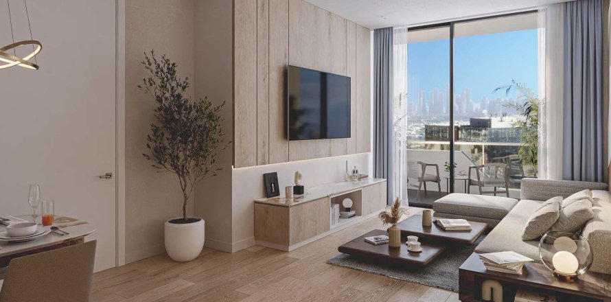 Apartamento en THE ORCHARD PLACE en Jumeirah Village Circle, Dubai, 1 dormitorio, 76.87 m², № 31172
