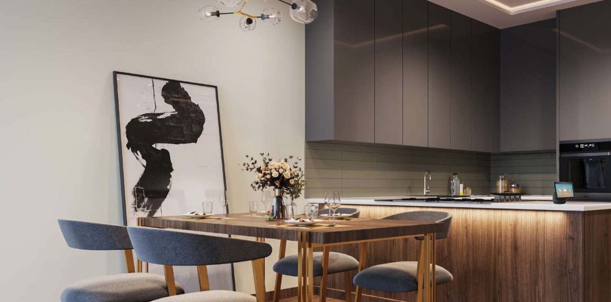 Квартира в Gateway by Premier Choice в Джумейра Вилладж Серкл, Дубай, 1 спальня, 72.74м², № 31159