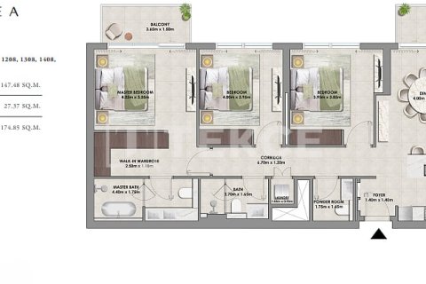 Apartamento en Dubai Hills Estate, Dubai, 1 dormitorio, 64 m², № 123694 - foto 16