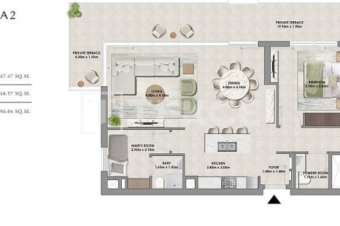 Apartamento en Dubai Hills Estate, Dubai, 1 dormitorio, 64 m², № 123694 - foto 18