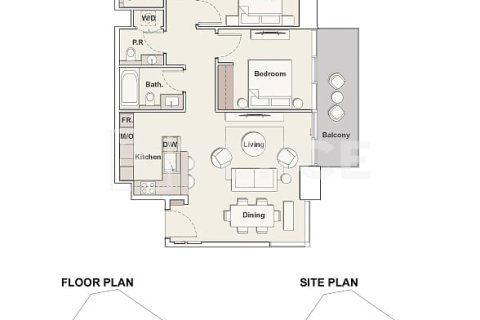 Apartamento en Meydan, Dubai, 2 dormitorios, 110 m², № 104586 - foto 3
