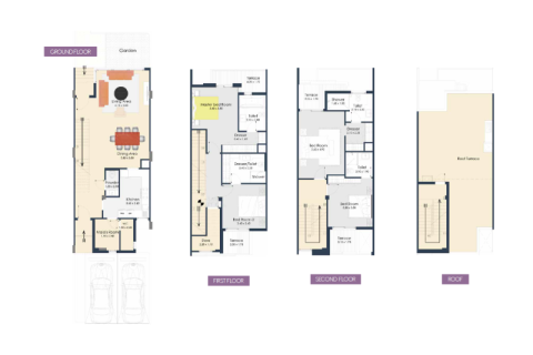 Townhouse in Jumeirah Village Circle, Dubai 4 bedrooms, 278 sq.m. № 92337 - photo 5