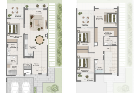 Townhouse in The Valley, Dubai 3 bedrooms, 209 sq.m. № 92339 - photo 6