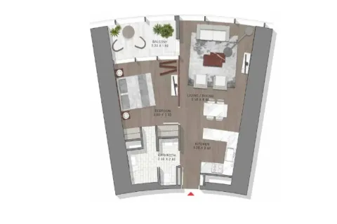 Apartamento en Business Bay, Dubai, 1 dormitorio, 72 m², № 122532 - foto 12