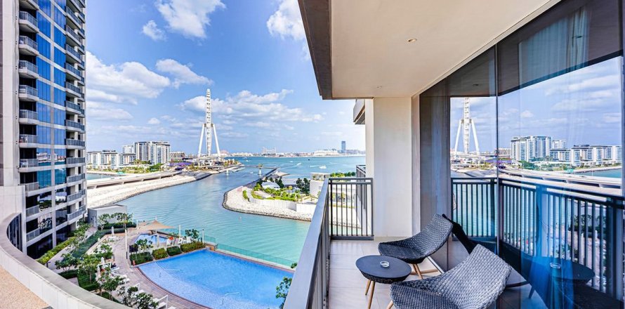 Квартира в Дубай Марине, Дубай, 2 спальни, 104м², № 77103