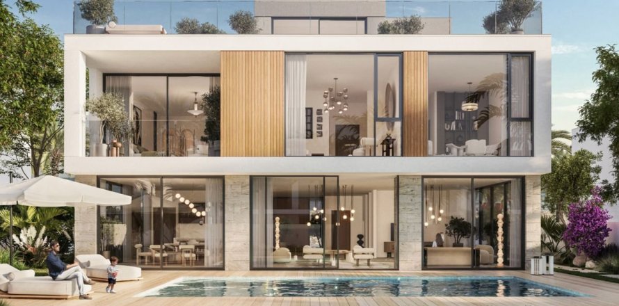 Вилла в Дубае, 5 спален, 909м², № 114539
