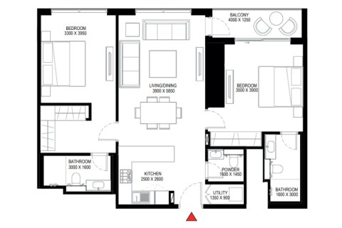 Apartment in Dubai 1 bedroom, 62 sq.m. № 92307 - photo 7