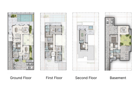 Villa in Dubai Land, Dubai 4 bedrooms, 206 sq.m. № 92308 - photo 13