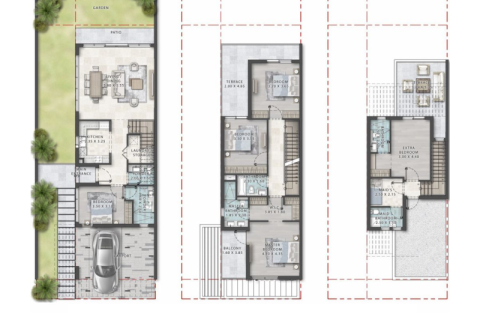 Villa in Dubai Land, Dubai 4 bedrooms, 206 sq.m. № 92308 - photo 11