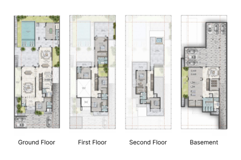 Villa in Dubai Land, Dubai 4 bedrooms, 206 sq.m. № 92308 - photo 14