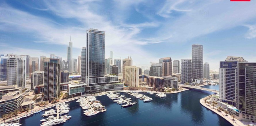 Appartement à Dubai Marina, Dubai, 2 chambres, 154.6 m², № 49518