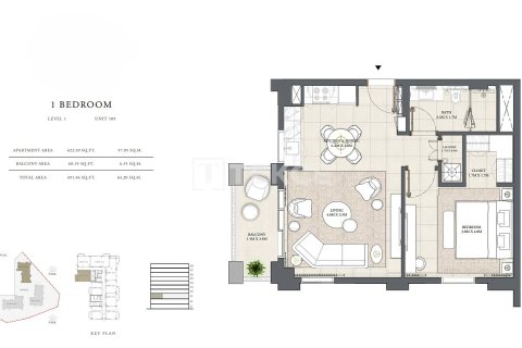 Apartamento en Dubai, 3 dormitorios, 157 m², № 84947 - foto 25